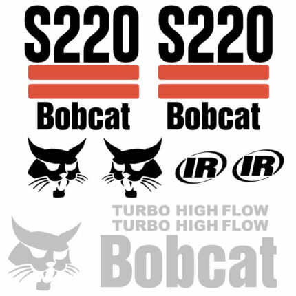 Bobcat S220 Decal Kit - Skid Steer (2003up)