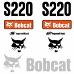 Bobcat S220 Decal Kit - Skid Steer 2008 on