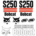 Bobcat S250 Decal Kit - Skid Steer (2003up)