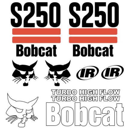 Bobcat S250 Decal Kit - Skid Steer (2003up)