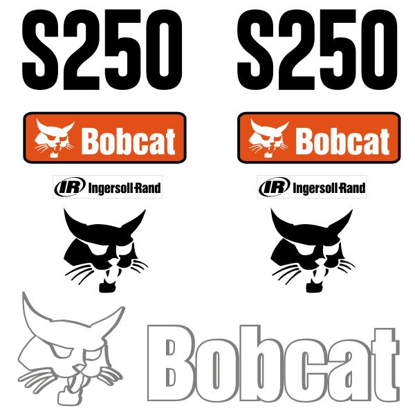 Bobcat S250 Decal Kit