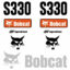 Bobcat S330 Decal Kit