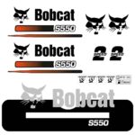 Bobcat S550 Decal Kit