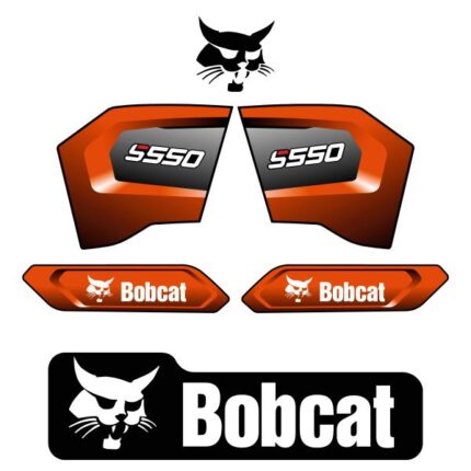 Bobcat S550 Decal Kit Later Style
