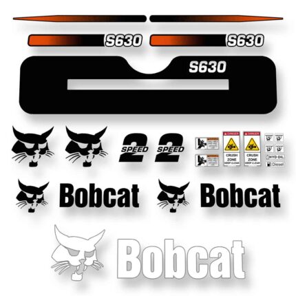Bobcat S630 Decal Kit