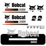 Bobcat S650 Decal Kit