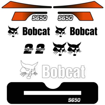 Bobcat S650 V2 Decal Kit