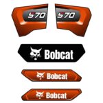 Bobcat S70 Decal Kit Latest Style