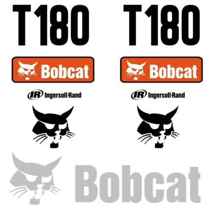 Bobcat T180 Decal Kit