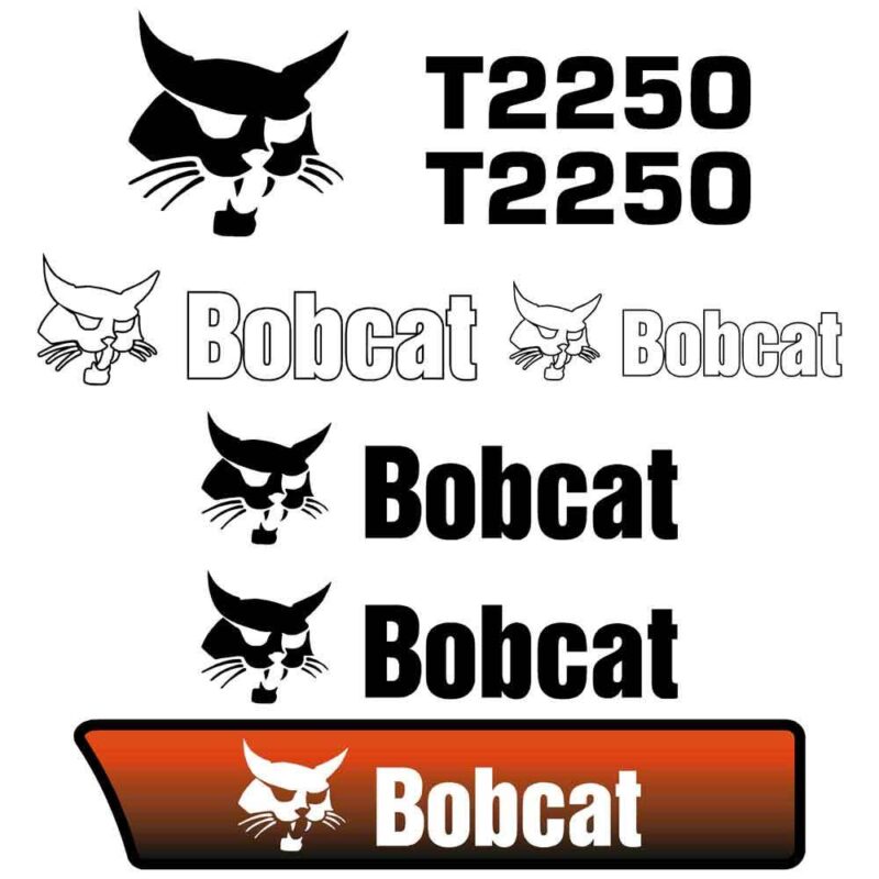 Bobcat T2250 Decal Kit