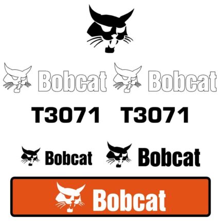 Bobcat T3071 Decal Kit