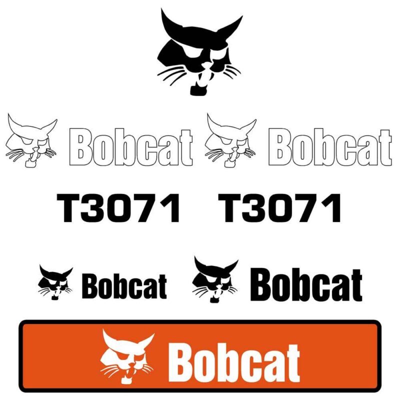 Bobcat T3071 Decal Kit