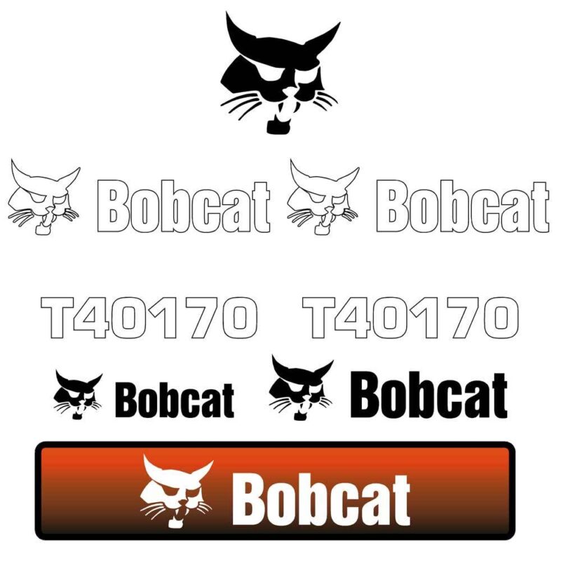 Bobcat T40170 Decal Kit
