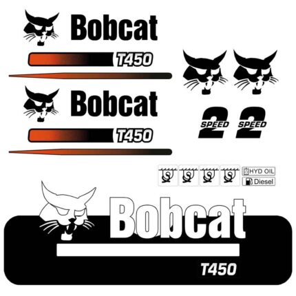 Bobcat T450 Decal Kit