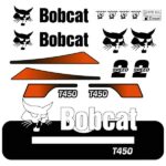 Bobcat T450 V2 Decal Kit
