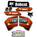 Bobcat T770 Decal Kit Later Style