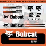 Bobcat T870 Decal Kit