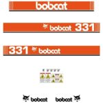 Bobcat X331 Decal Kit