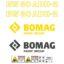 Bomag 80 ADH-2 Decal Kit