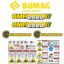 Bomag BMP 8500 Decal Kit