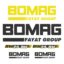 Bomag BW 25RH Decal Kit