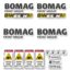 Bomag BW65H Decal Kit