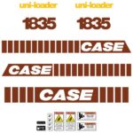 Case 1835 Decal Kit