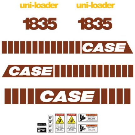 Case 1835 Decal Kit