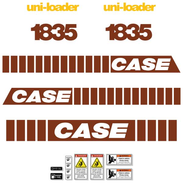 Case 1835 Decal Kit Case 1835 Decal Kit
