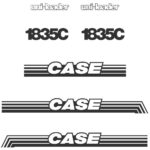 Case 1835C Decal Kit