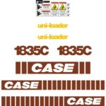 Case 1835C Decal Kit Old Style
