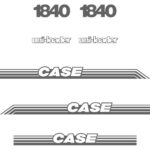 Case 1840 Decal Kit