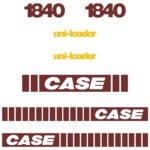 Case 1840 Decal Kit EARLY