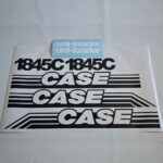Case 1845C Decal Kit
