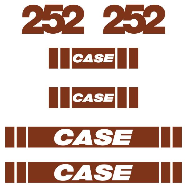 Case 252 Decal Kit Case 252 Decal Kit