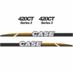 Case 420CT Decal Kit