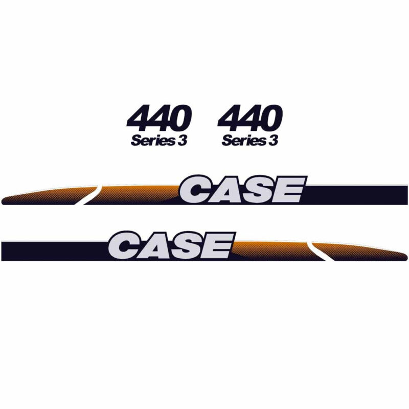Case 440 Series 3 Decal Kit