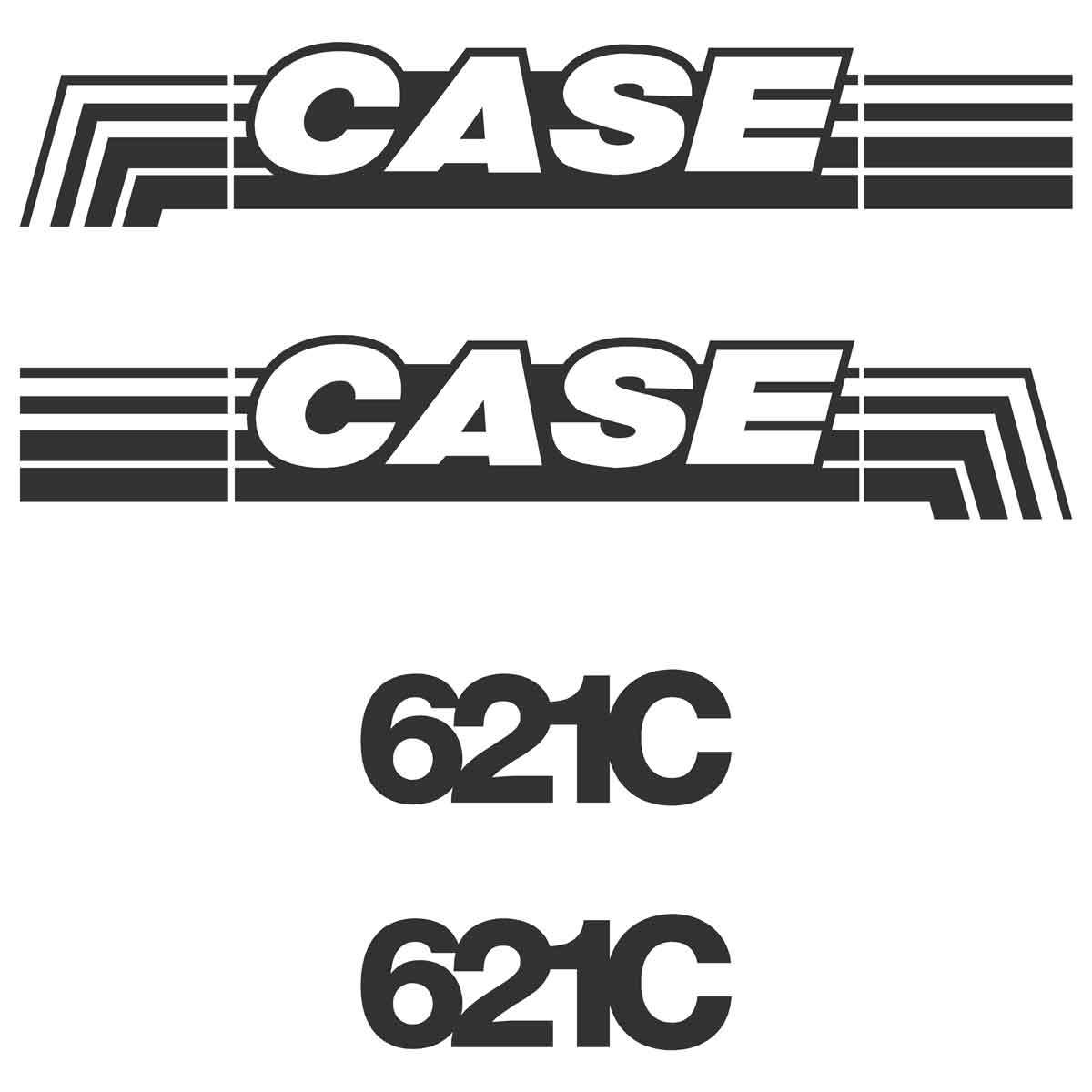 Case 621C Decal Kit Case 621C Decal Kit