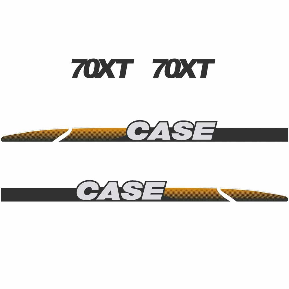 Case 70XT Decal Kit Case 70XT Decal Kit