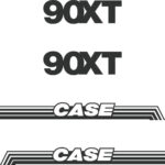 Case 90XT Decal Kit Older Style
