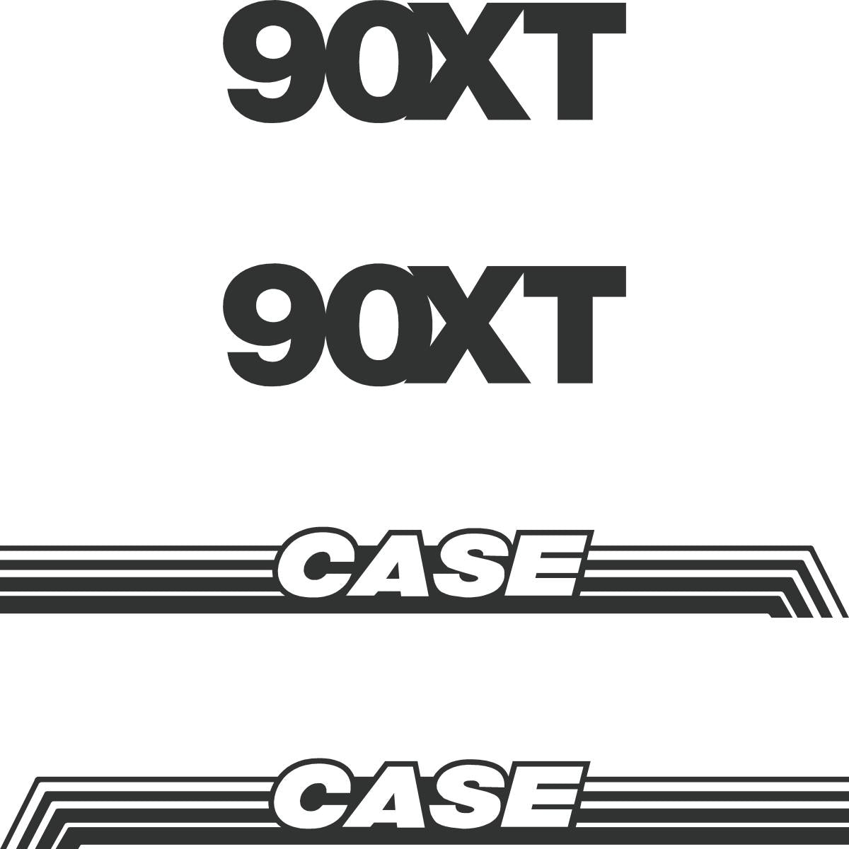Case 90XT Decal Kit Older Style Case 90XT Decal Kit Older Style