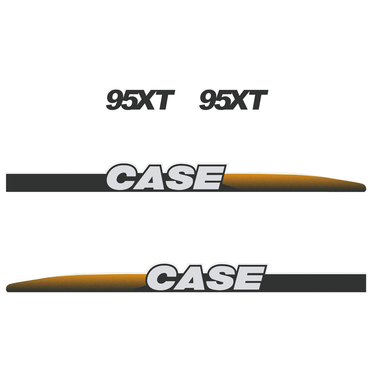 Case 95XT Decal Kit Case 95XT Decal Kit