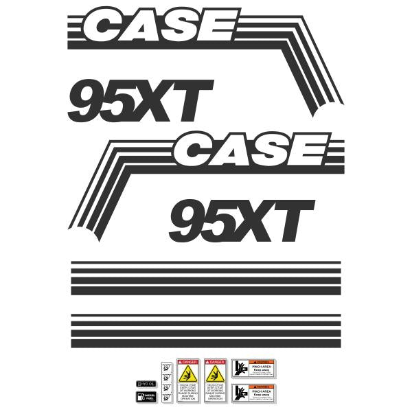 Case 95XT Old Style Decal Kit Case 95XT Old Style Decal Kit