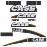 Case CX130 Decal Kit
