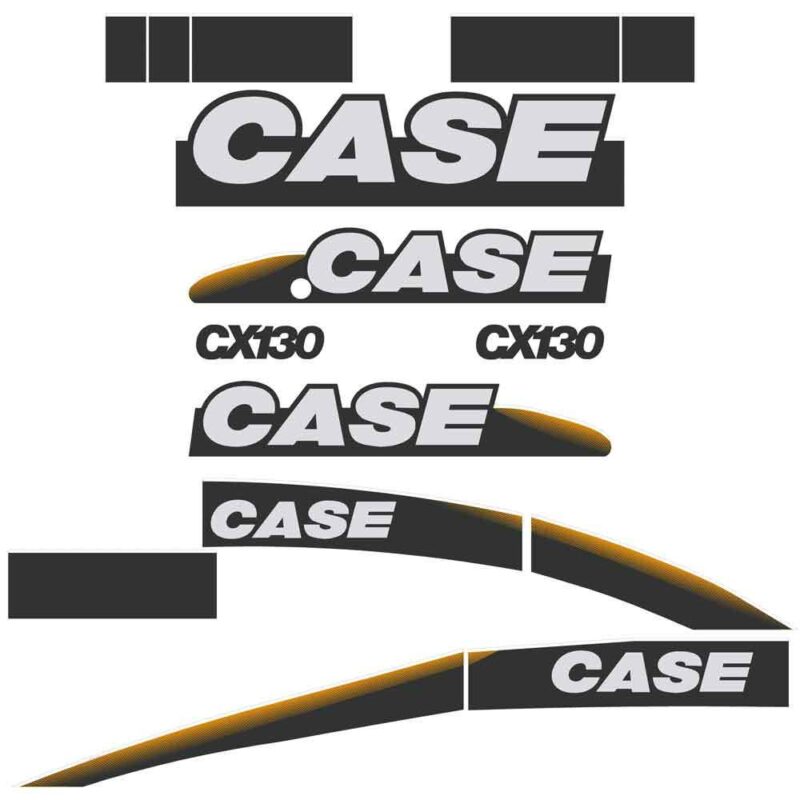 Case CX130 Decal Kit