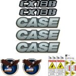 Case CX18B Decal Kit