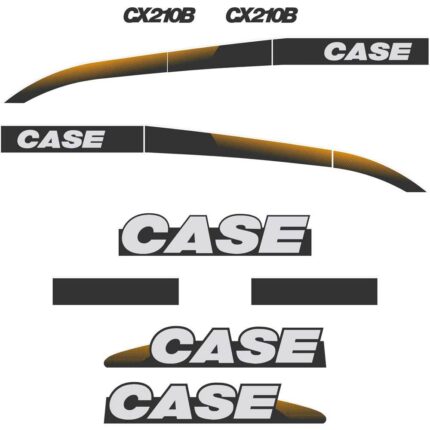 Case CX210B Decal Kit