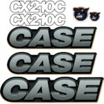 Case CX210C Decals Kit