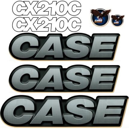 Case CX210C Decals Kit