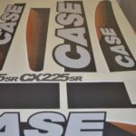 Case CX225SR Decal Kit